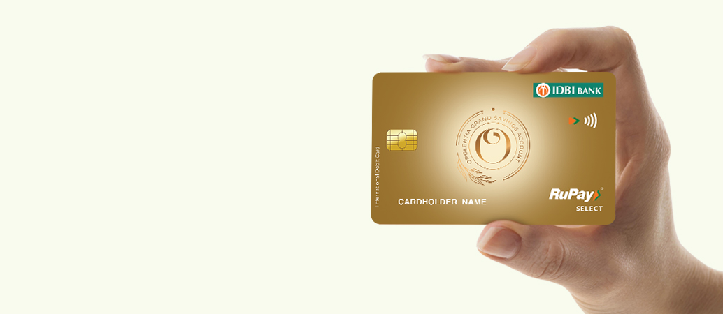 RuPay Select/Opulentia NCMC Debit Card Banner